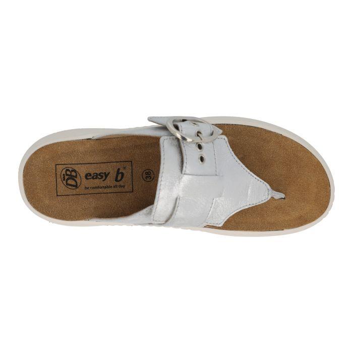 Women's Wide Fit DB Light Sandals in Mottled Taupe - Image 9