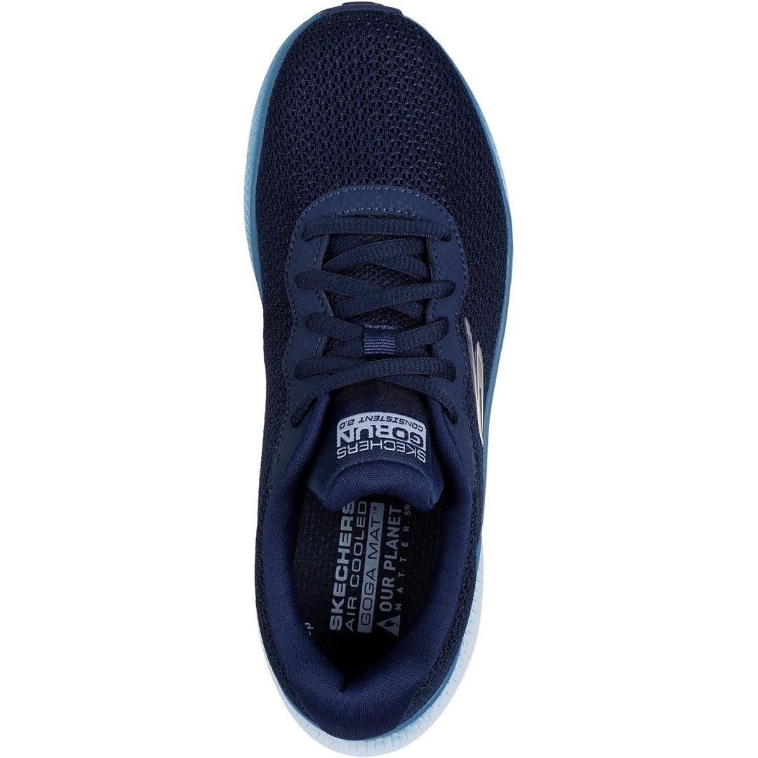 Women's Wide Fit Skechers 128621 Go Run Consistent 2.0 Fast Pace Trainers in Plum - Image 5