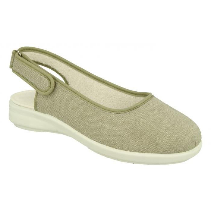 Women's Wide Fit DB Madonna Shoes in Denim Blue Textile - Image 6