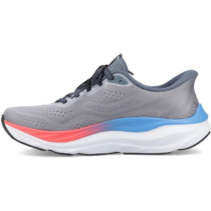 Men's Wide Fit Skechers 221000 Slip-ins Max Run Trainers in Grey/Multi - Image 1