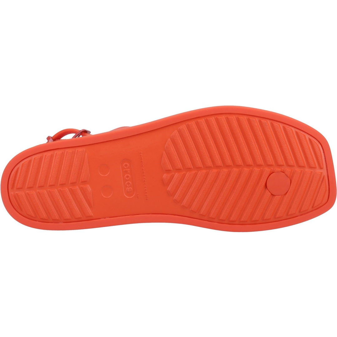 Women's Crocs 209793 Miami Thong Flip Sandals in Black - Image 26