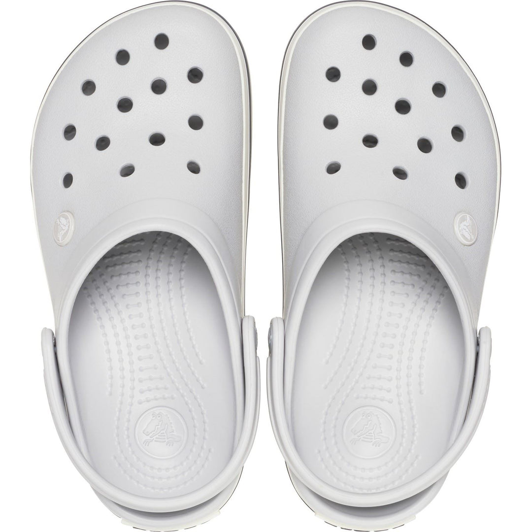 Men's Crocs 11016 Crocband Clog Sandals in White - Image 12
