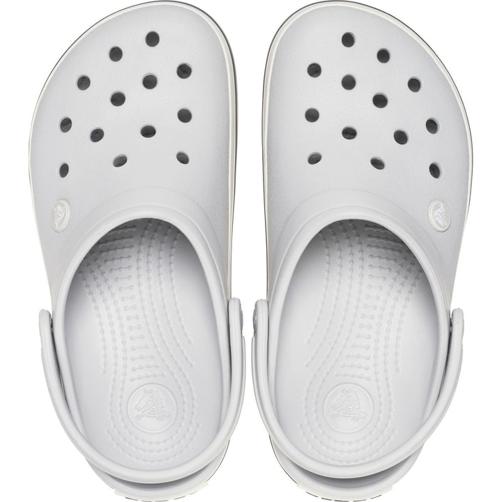 Men's Crocs 11016 Crocband Clog Sandals in White - Image 1