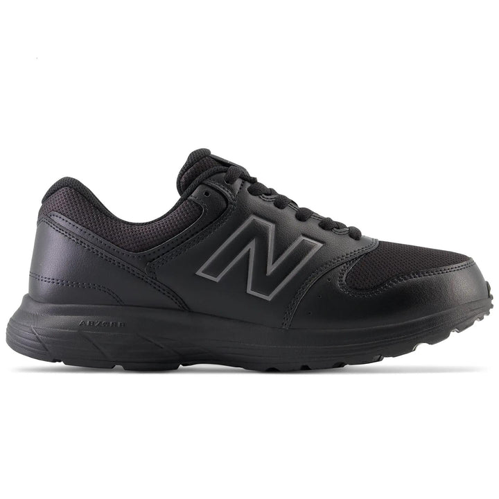 Women's Wide Fit New Balance MW550BK4 Walking Trainers in Black - Image 1
