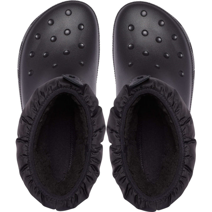 Women's Crocs 207311 Classic Neo Puff Shorty Boots in Black - Image 1