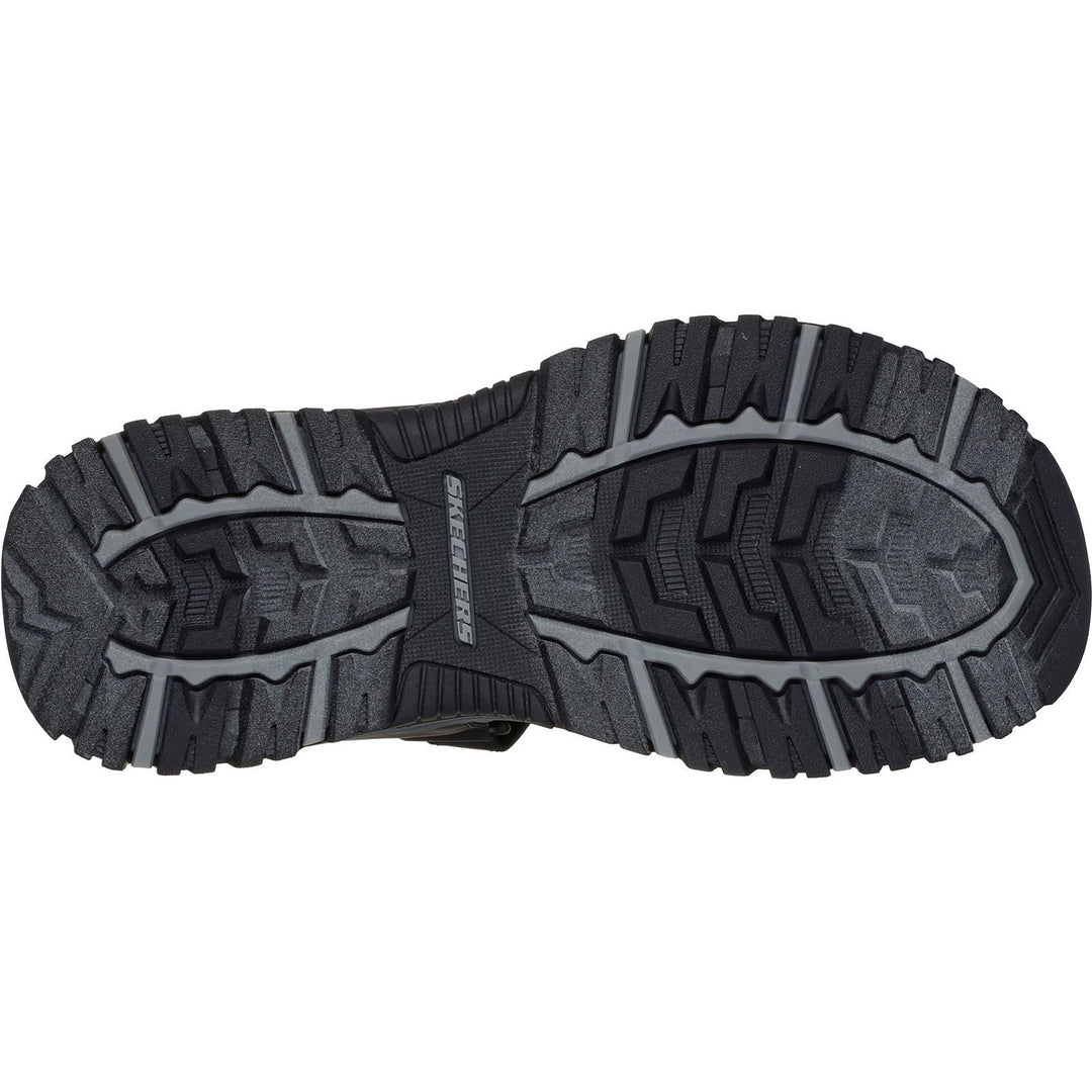 Men's Relaxed Fit Skechers 205139 Prewitt Rigdon Sandals in Black - Image 6