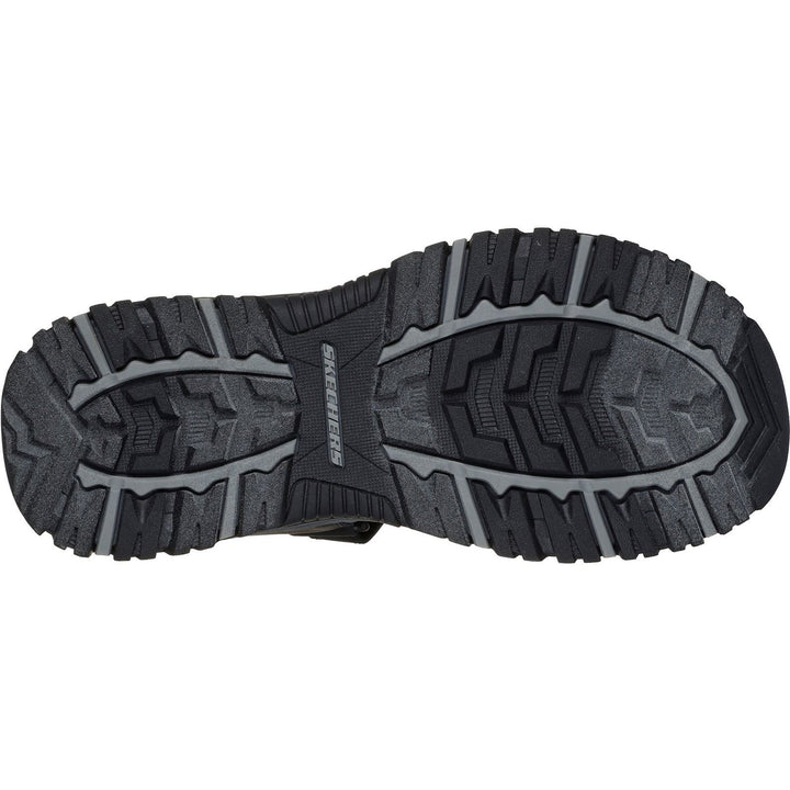 Men's Relaxed Fit Skechers 205139 Prewitt Rigdon Sandals in Black - Image 1