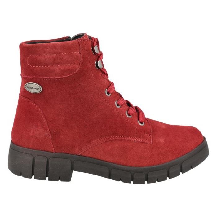 Women's Wide Fit DB Chirk Water Resistant Boots in Grey Suede - Image 1