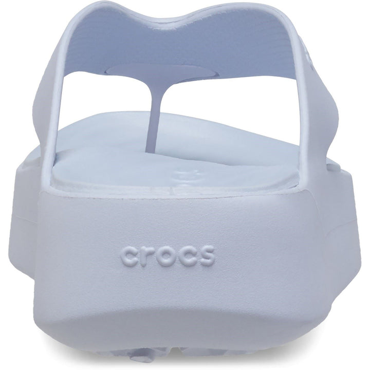 Women's Crocs 209410 Getaway Platform Flip Slippers in Black - Image 1