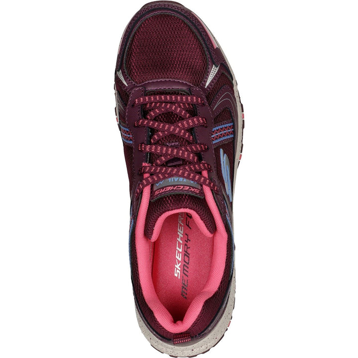 Women's Wide Fit Skechers 149820 Hillcrest Vast Adventure Trainers in Plum - Image 1