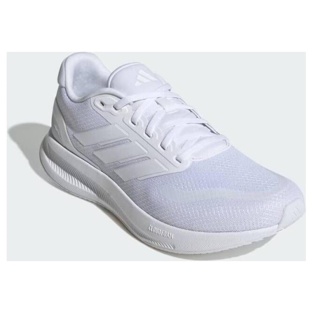 Men's Wide Fit Adidas Runfalcon 5 Running Trainers in Cloud White - Image 18