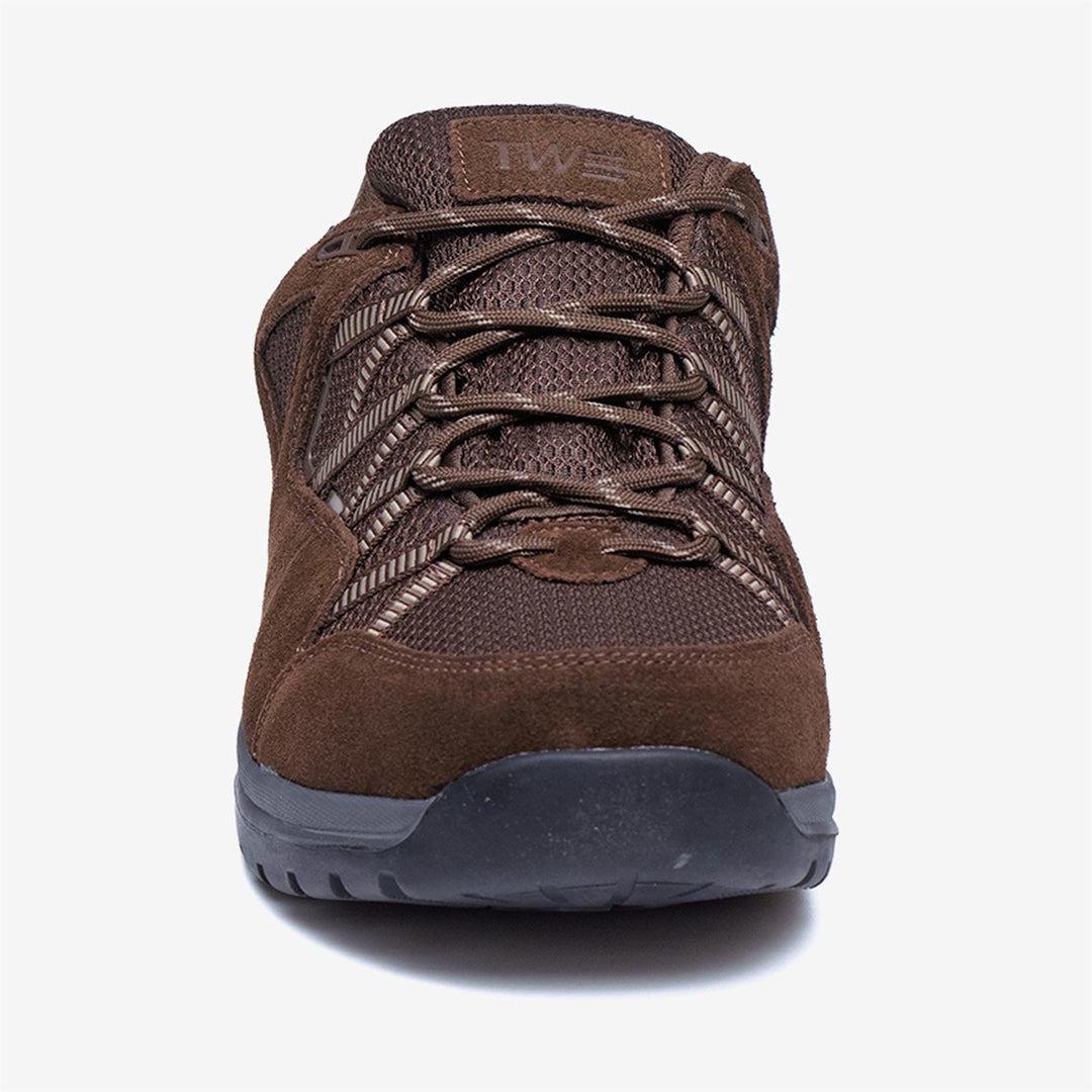 Women's Wide Fit Tredd Well Quest Hiking Waterproof Trainers in Brown - Image 5