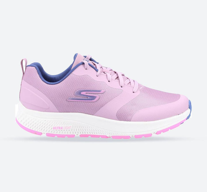 Women's Wide Fit Skechers 128275 GO RUN Consistent Lunar Night Trainers - Mauve in Mauve - Image 1