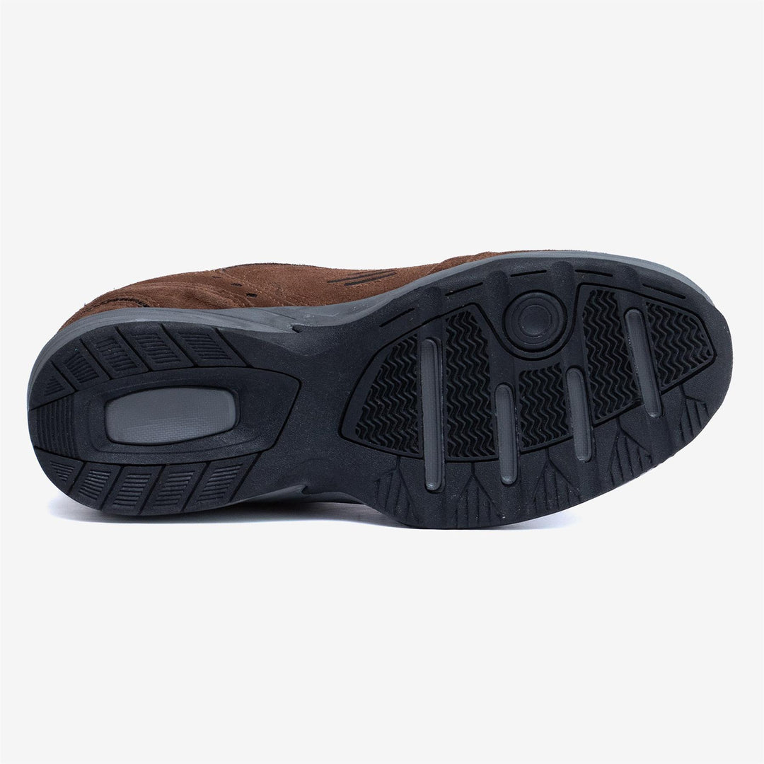 Men's Wide Fit Tredd Well Legend Trainers in Black - Image 16