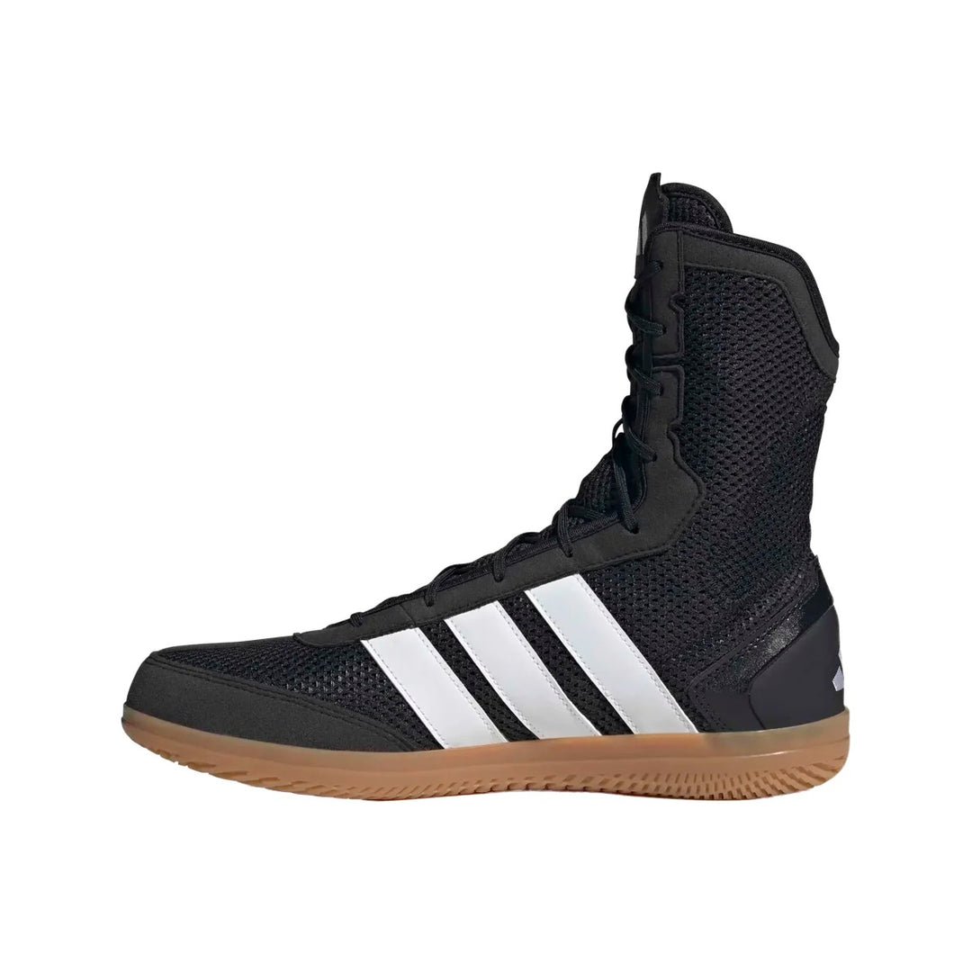 Men's Wide Fit Adidas Boxing Hog Boots in Black - Image 5