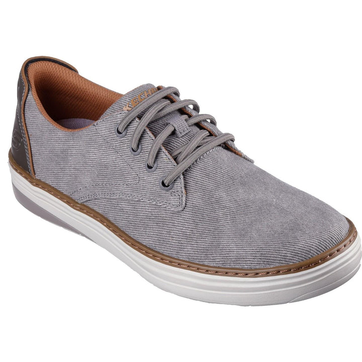 Men's Wide Fit Skechers 205135 Hyland Ratner Shoes in Navy - Image 1