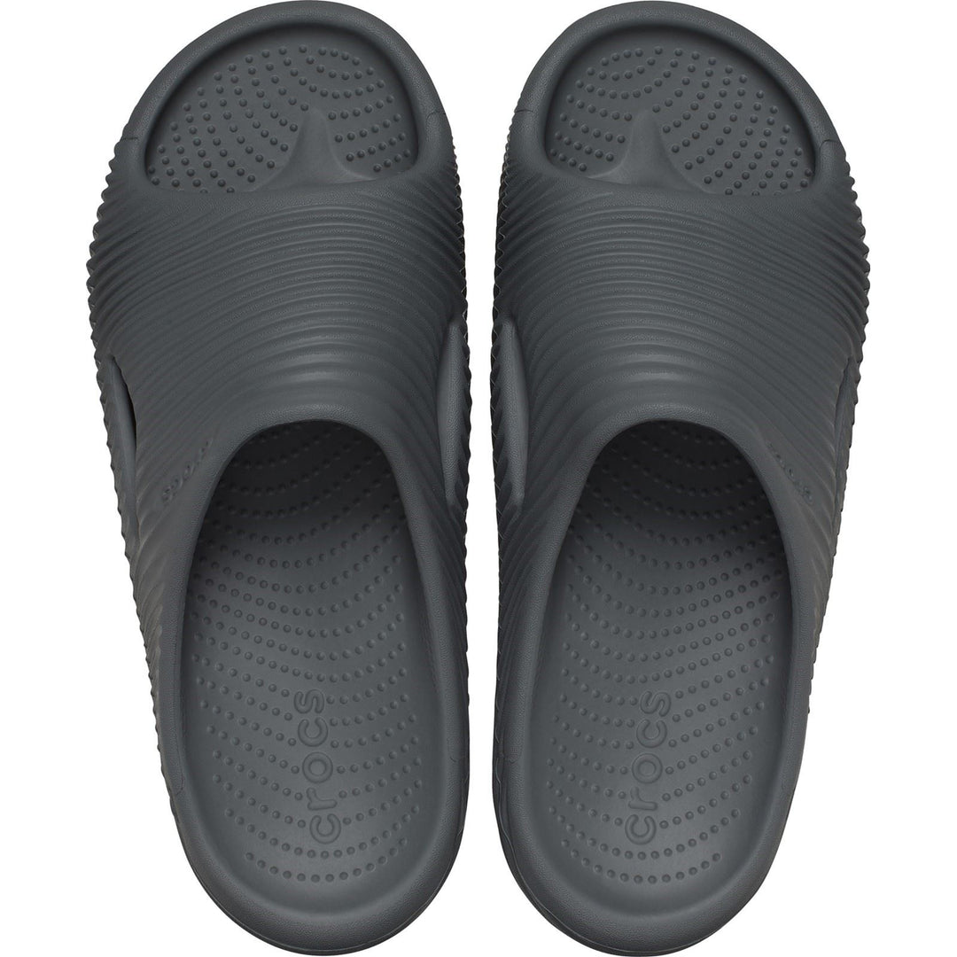 Women's Crocs 210333 Mellow Tide Recovery Slippers in Slate Grey - Image 5