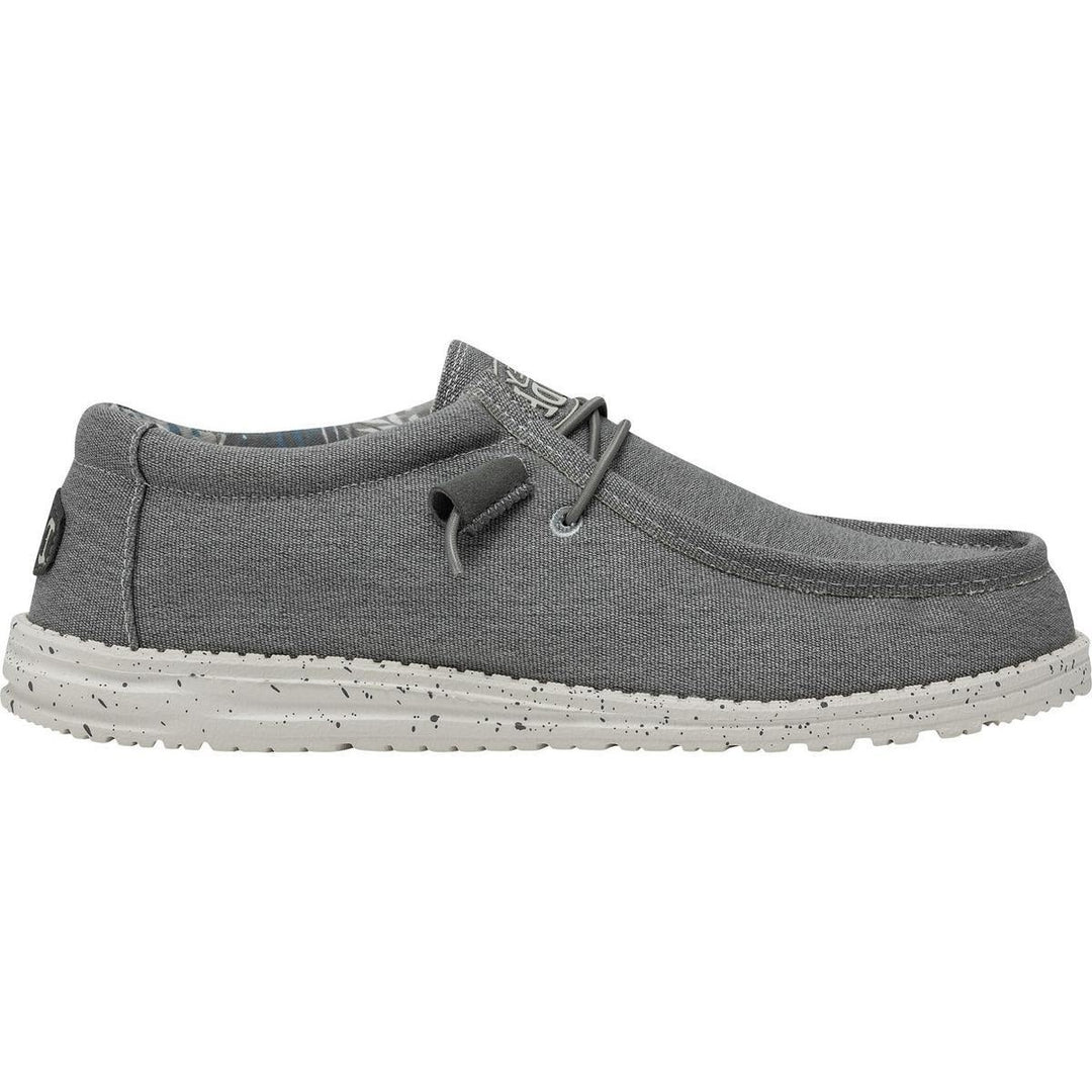 Men's Heydude Classic Wally Stretch Shoes in Ivory - Image 6