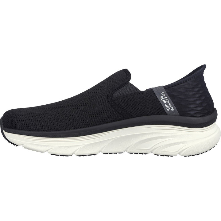 Men's Wide Fit Skechers 232455 D'Lux Walker Orford Trainers in Black - Image 1