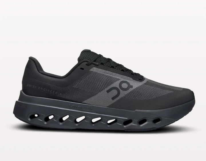 Women's Wide Fit On Cloudsurfer Next Wide Training Shoes in Black/Eclipse - Image 1