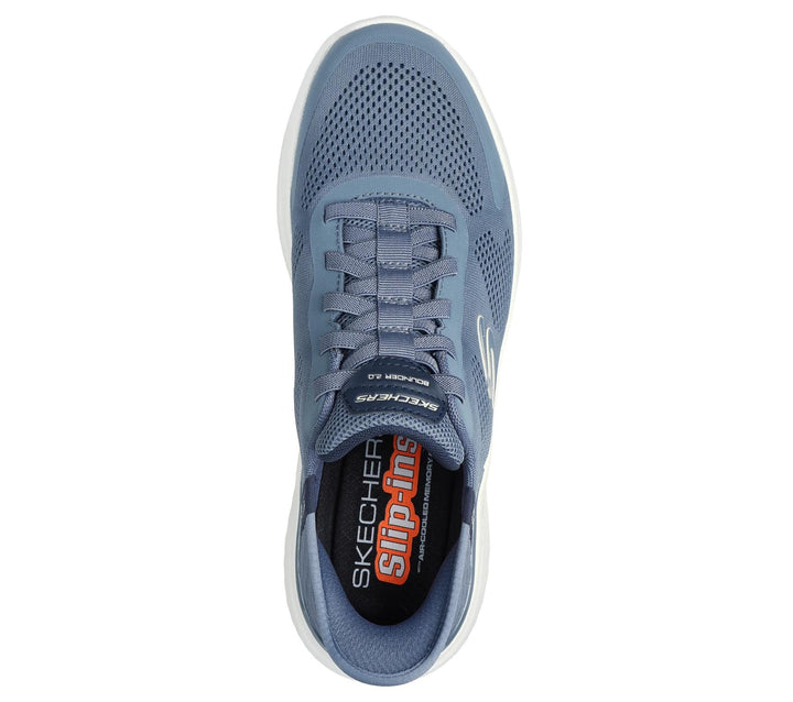 Men's Wide Fit Skechers Slip-ins 232459 Bounder 2.0 Emerged Trainers in Slate - Image 1