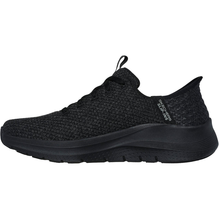 Men's Wide Fit Skechers 232462 Slip-ins Arch Fit 2.0 Look Ahead Trainers in Black - Image 1