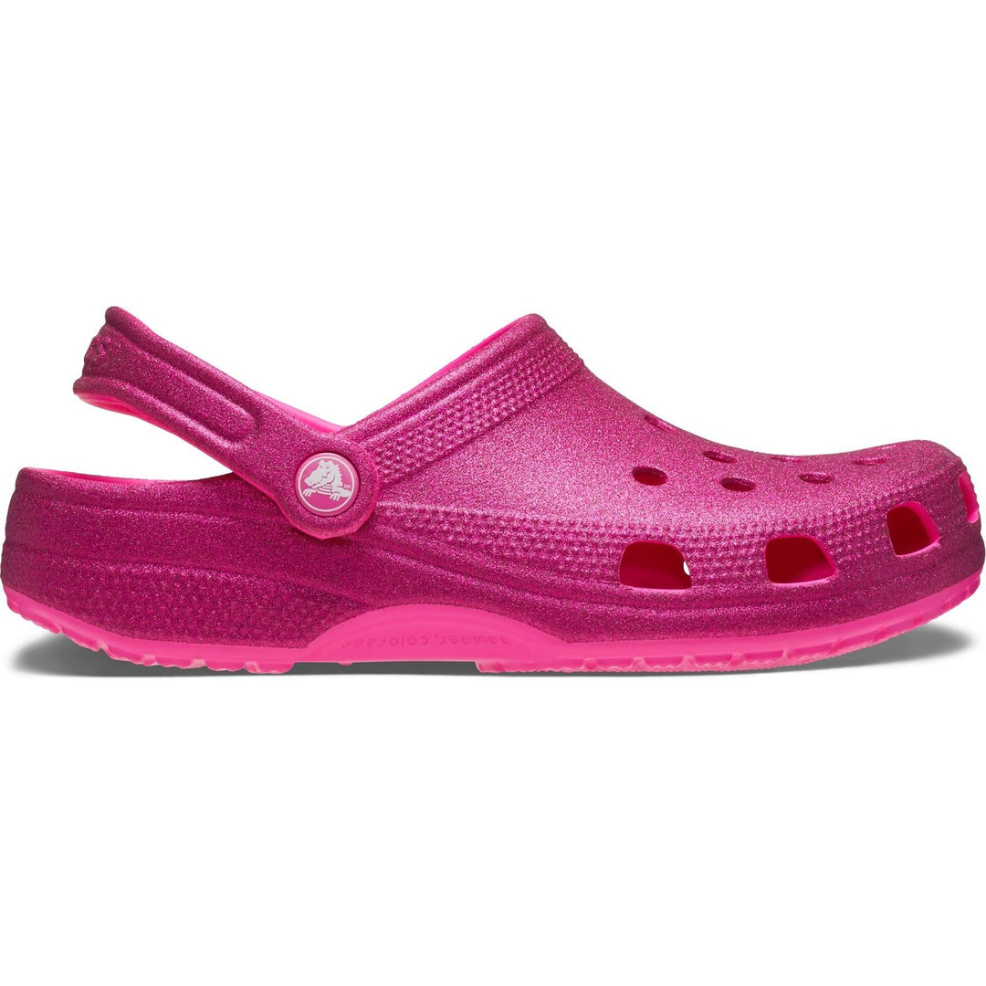 Men's Crocs 205942 Glitter Clog Sandals in Cherry Red - Image 9