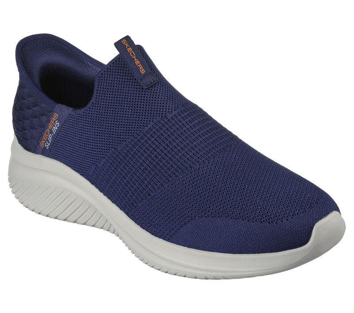 Men's Wide Fit Skechers 232450W Slip-ins Ultra Flex 3.0 - Smooth Step Trainers in Navy - Image 1