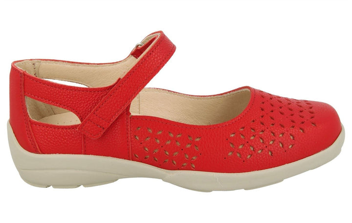 Womens Wide Fit DB Welland Sandals in Navy - Image 1