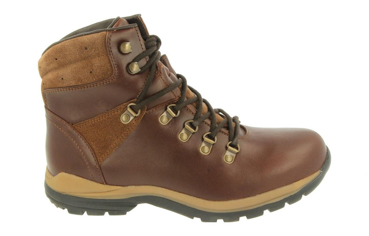 Womens Wide Fit DB Colorado Waterproof Boots in Black Suede - Image 1