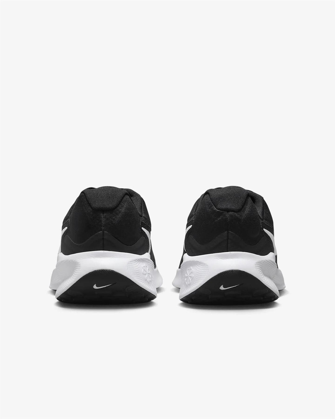 Men's Wide Fit Nike FB8501-002 Revolution 7 Running Trainers in Black/White - Image 9