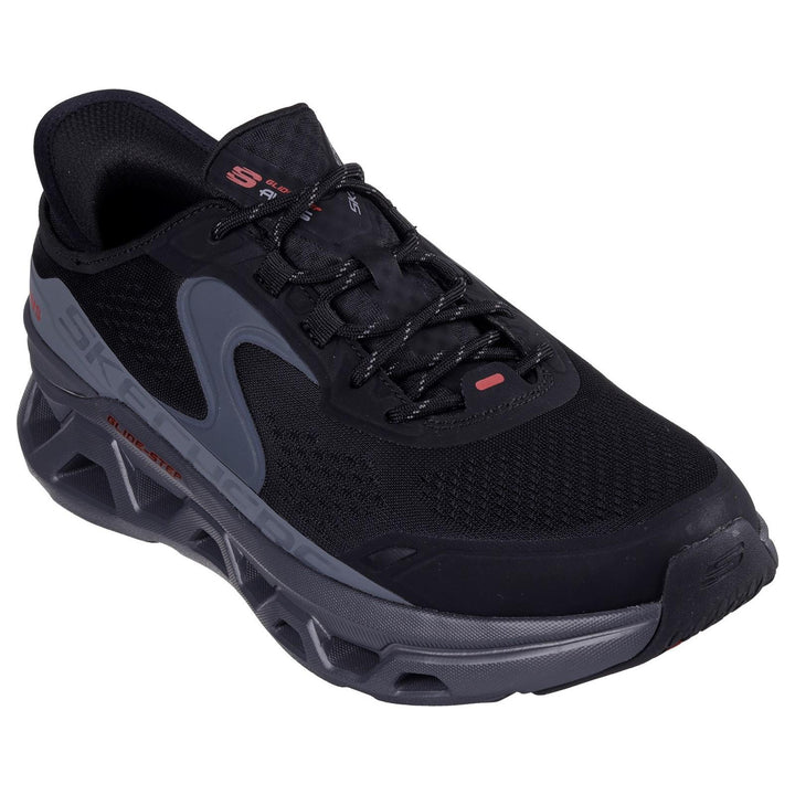 Men's Wide Fit Skechers 232921 Slip-ins Glide Step Altus Trainers in Black/Charcoal - Image 1
