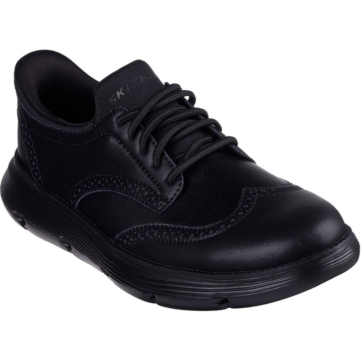 Men's Wide Fit Skechers 205311 Slip-ins Garza Sully Trainers in Black - Image 1