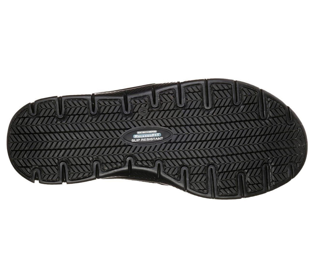 Women's Wide Fit Skechers 76580EC Cozard SR Occupational Trainers in Black - Image 6