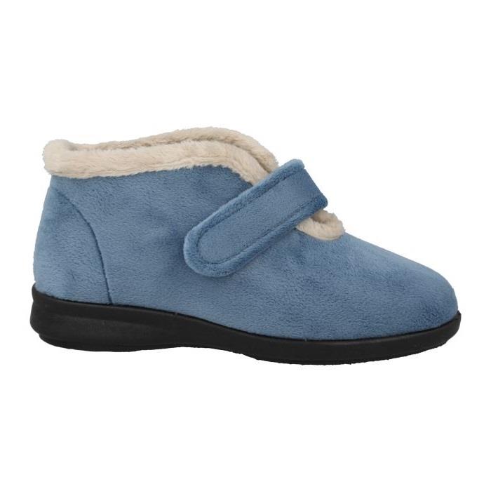 Women's Wide Fit DB Vincent Boots in Sky Blue Velour - Image 2