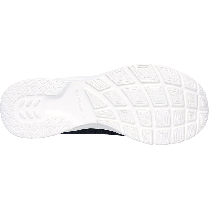Women's Wide Fit Skechers 149657 Dynamight 2.0 Real Smooth Trainers in Navy - Image 1