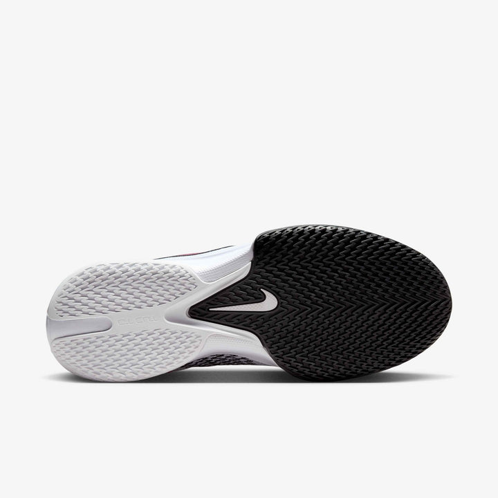 Men's Wide Fit Nike FB2599-105 G T Cut Academy Basketball Trainers in White/Black/Pink Blast - Image 1