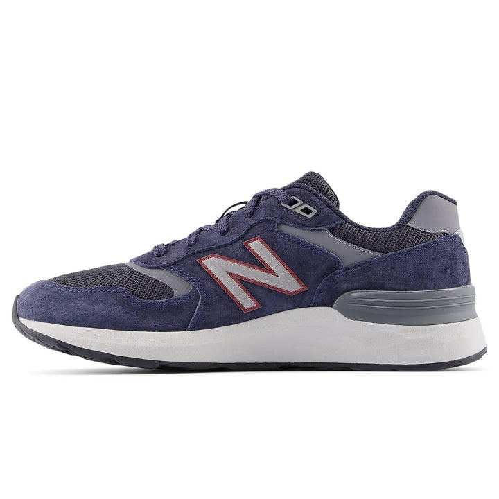 Men's Wide Fit New Balance MW880BC7 Walking/Running Trainers - Fresh Foam in Navy Blue - Image 1