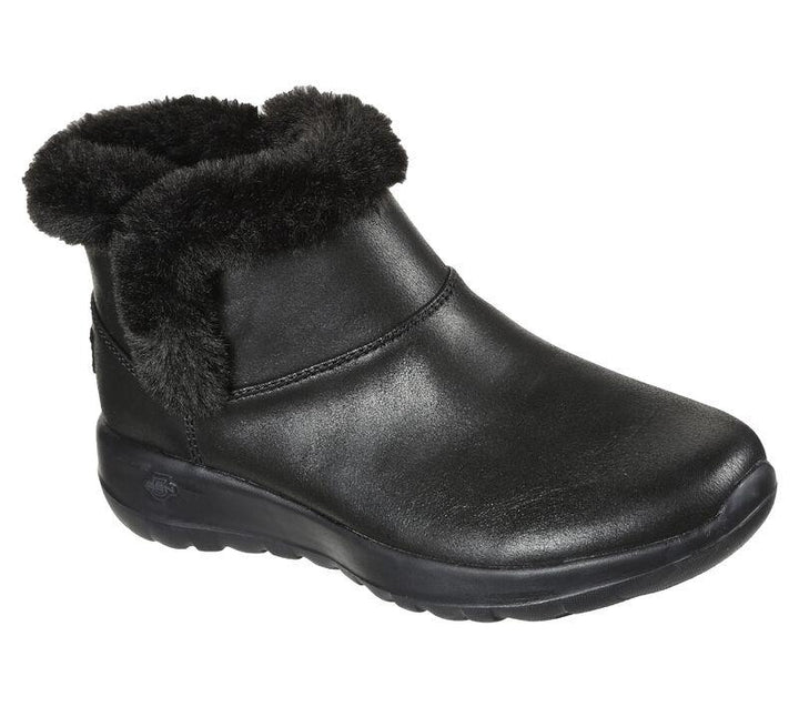 Women's Wide Fit Skechers 144013 On The Go Joy Endeavor Boots in Black - Image 1