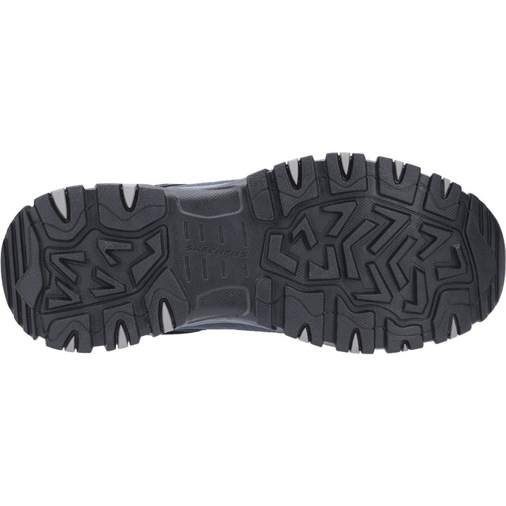 Men's Wide Fit Safety Skechers 77183EC Greetah Lace Up Hiker Composite Toe Trainers in Navy/Black - Image 1
