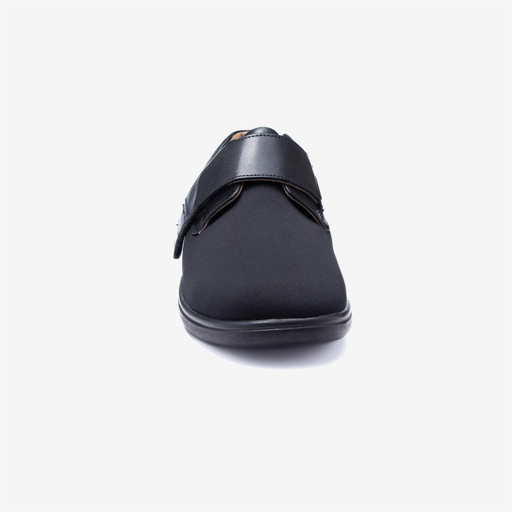Mens Wide Fit Tredd Well Samuel Shoes in Black - Image 1