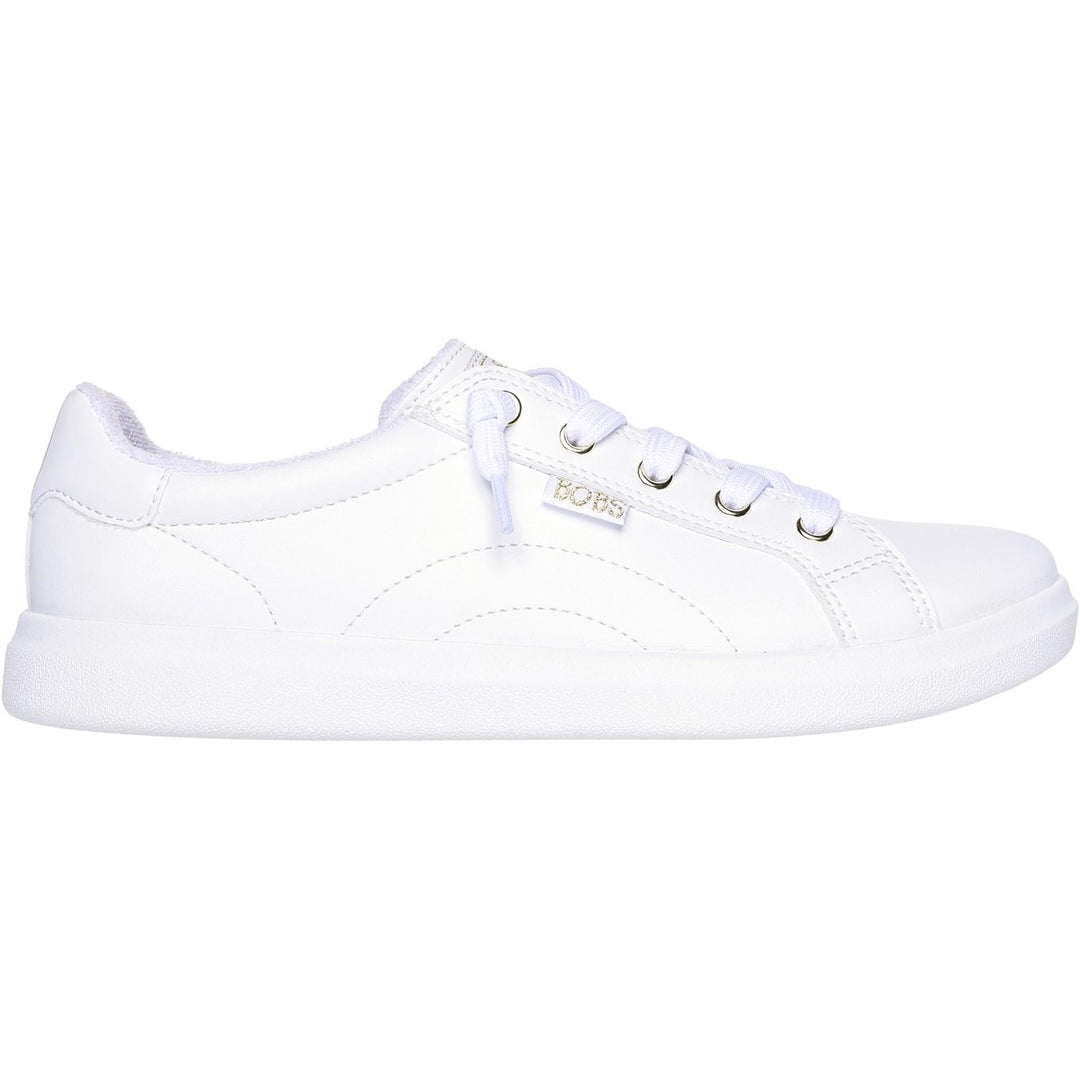 Women's Wide Fit Skechers 114456W D-Vine Instan Delight Trainers in White - Image 2