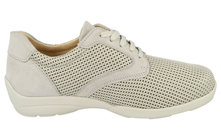 Womens Wide Fit DB Lexi Canvas in Sky Blue / Mesh - Image 1