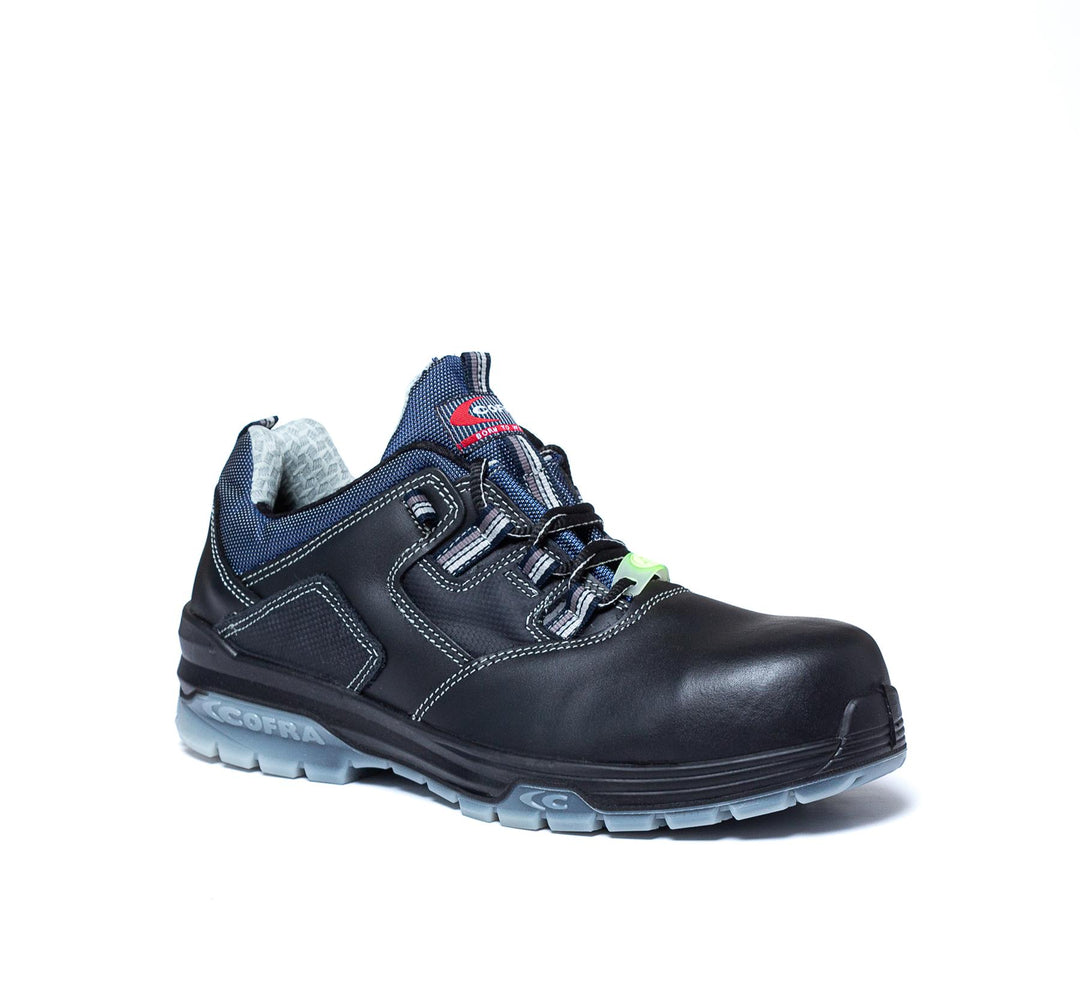 Mens Wide Fit Cofra RAP Safety Shoes in Black - Image 3