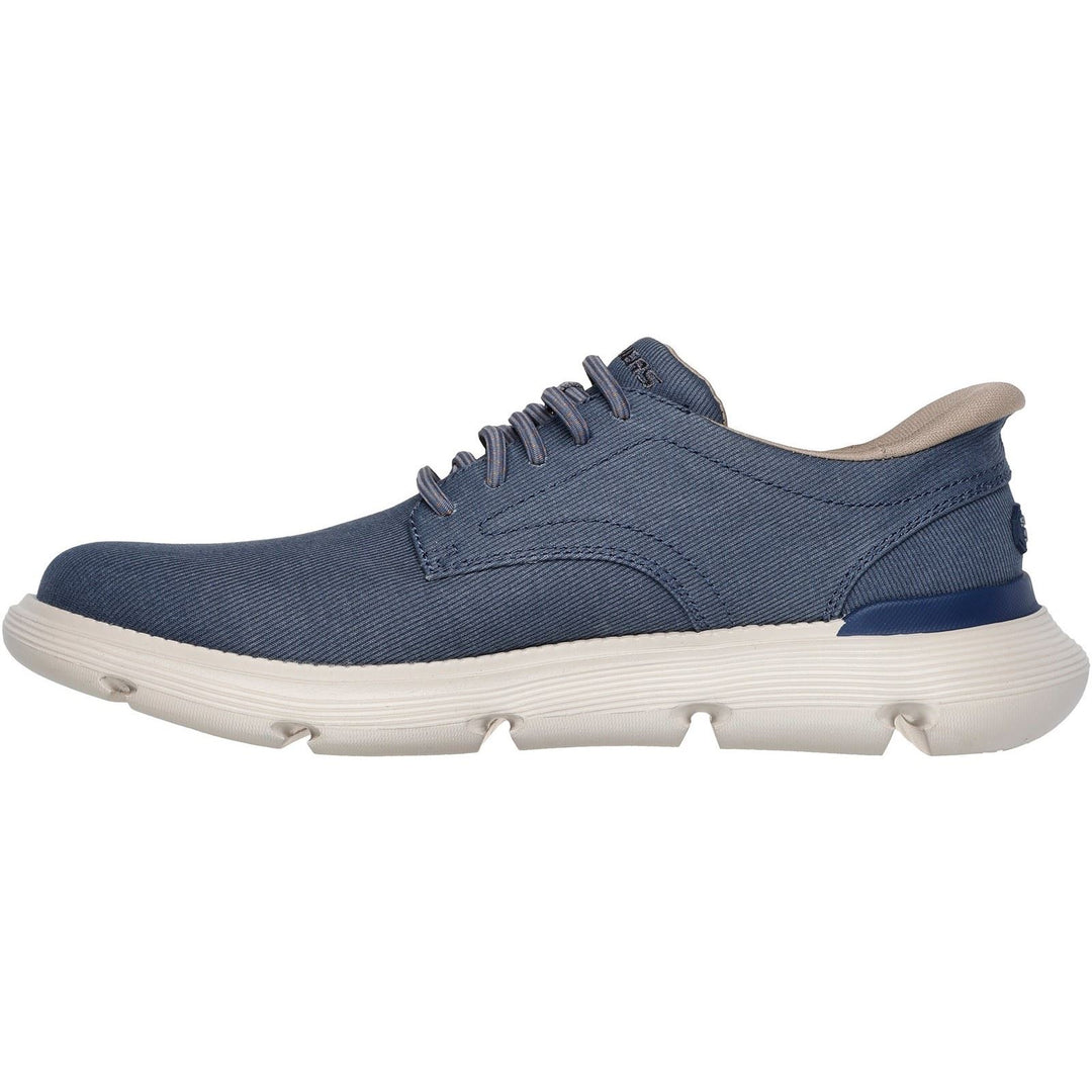 Men's Wide Fit Skechers 205352 Slip-ins Garza Clive Trainers in Blue - Image 4