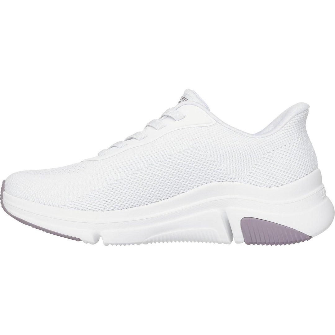 Women's Wide Fit Skechers 117587 Slip-ins Bobs Sport Sparrow Flex Trainers in Blush - Image 10