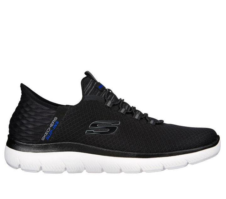 Men's Wide Fit Skechers 232457 Slip-ins Summits High Range Trainers in Black - Image 1