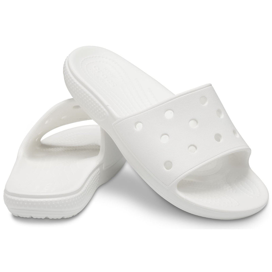 Women's Crocs 206121 Classic Slippers in Black - Image 16