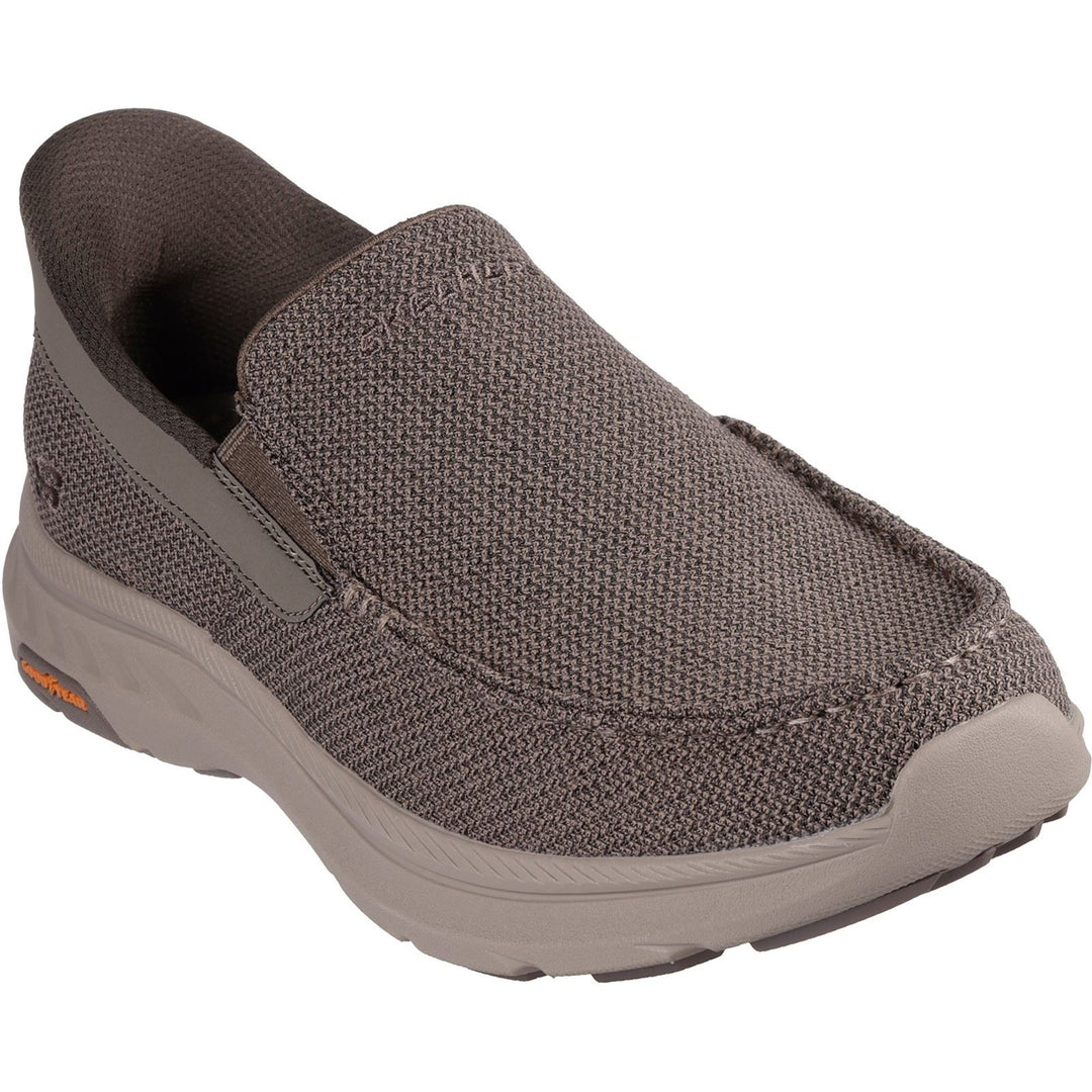 Men's Wide Fit Skechers 205451 Slip-ins Pollard Wilfred Shoes in Navy - Image 8