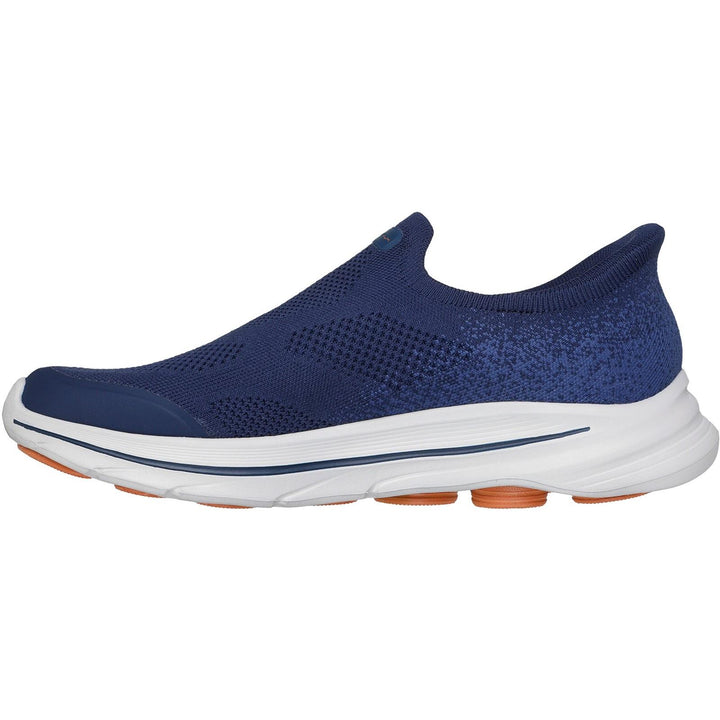 Men's Wide Fit Skechers 216784 Slip-ins Go Walk 8 Pelayo Trainers in Black - Image 1